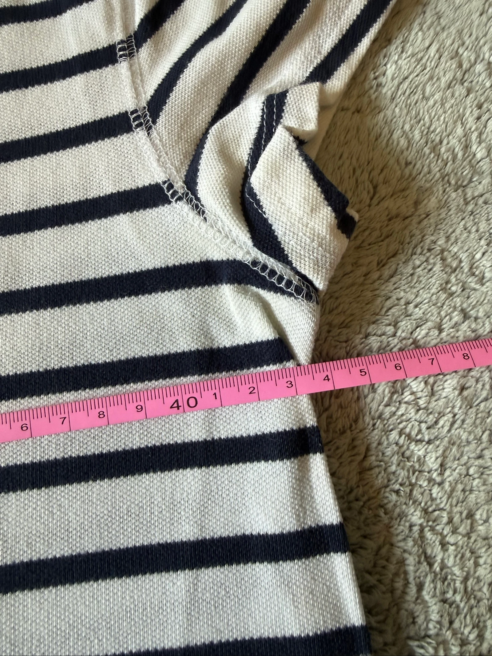 Polo femenino Tommy Hilfiger vintage a rayas – Talla M – Muy buen estado – photo 11